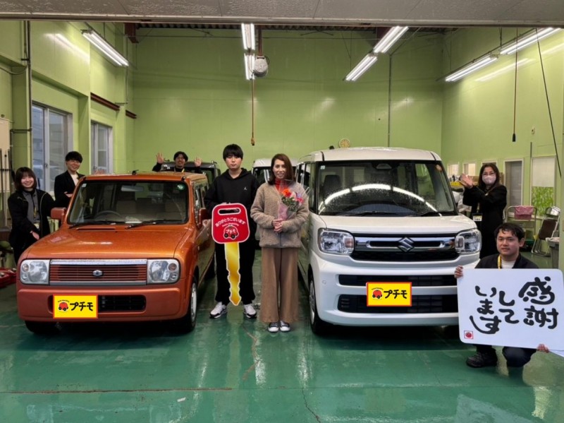 納車式｜軽自動車専門店プチモの魅力をご紹介